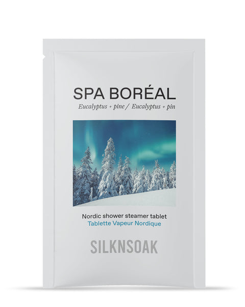 Eucalyptus and pine SpaBoréal Shower Steamer Tablet