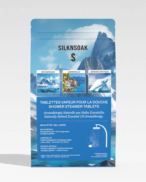 Well-being shower tablet pouch