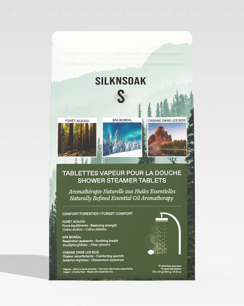 Comfort shower tablets pouch